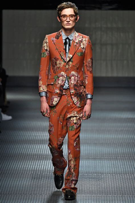 gucci floral suit jacket|formal Gucci suits for men.